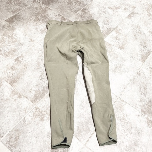 Impact Equestrian Women’s Mid Rise Riding Pants Stretchy Zip Closure Size 28/6 - Picture 2 of 9